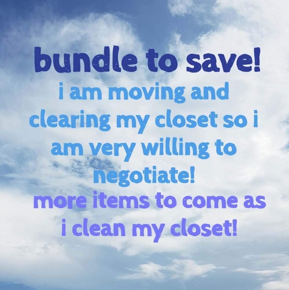 MOVING/CLEARING OUT!!